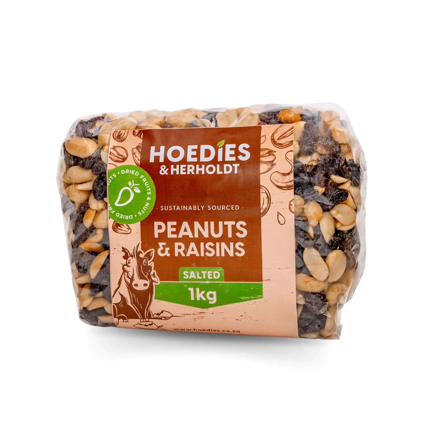 Peanuts & Raisins Salted 1kg